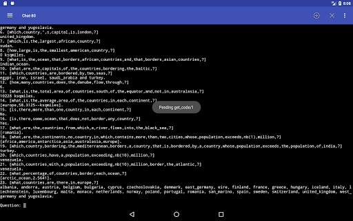 X-Prolog screenshot 12