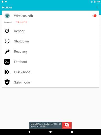 Wireless ADB , Advanced Reboot  (Root recommended) screenshot 8