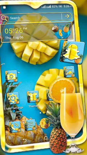 Pineapple Launcher Theme screenshot 1