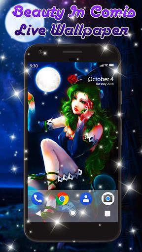 Beauty in Comics APUS Live Wallpaper screenshot 2