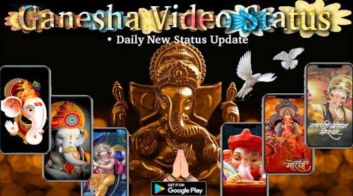 Ganesha Video Status - Full screen Ganesha Status screenshot 1