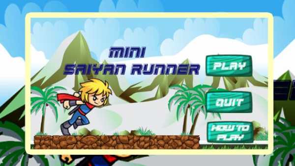 Mini saiyan Runner स्क्रीनशॉट 1
