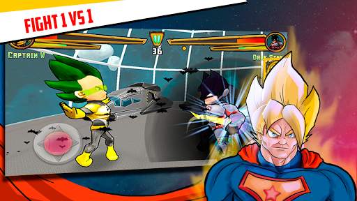 Liga Superheroes - Pertandingan melawan screenshot 1
