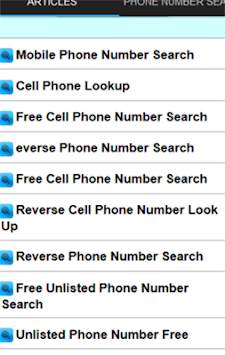 Phone Number Search screenshot 2