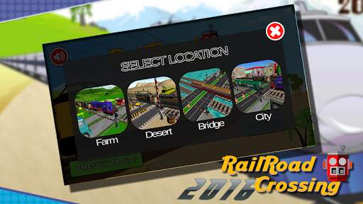 RailRoad Crossing 3D 🚅 Train Simulator Game screenshot 7