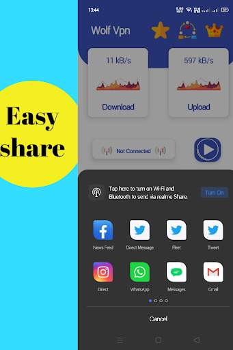 Wolf Vpn - free vpn  proxy and  mobile security screenshot 7