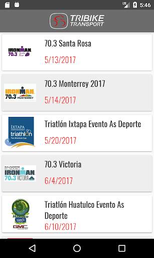 TriBike Transport App screenshot 1