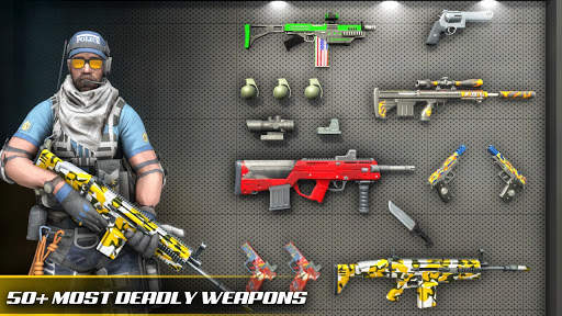 Pasukan komando medan perang: zona pertempuran fps screenshot 4