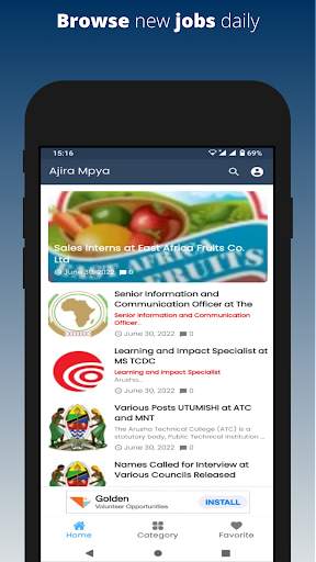 Ajira Mpya: Tanzania Jobs screenshot 1