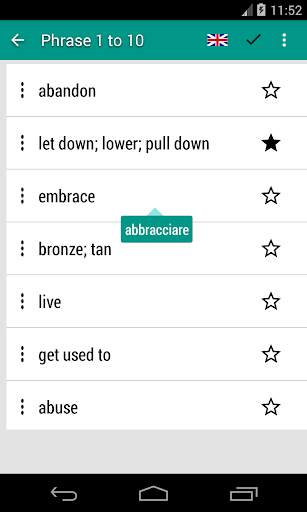 Daily Italian Verbs - Learn Italian screenshot 6