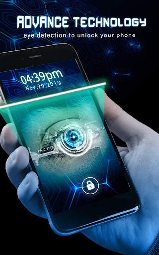 Eye Scanner App Prank to Unlock Screen screenshot 3