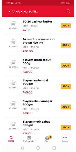 Kirana store app - Kirana King super store screenshot 2
