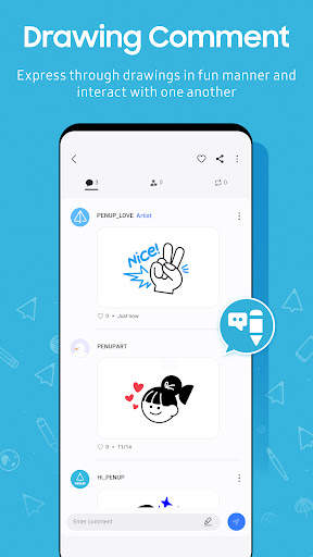 PENUP - Share your drawings screenshot 8