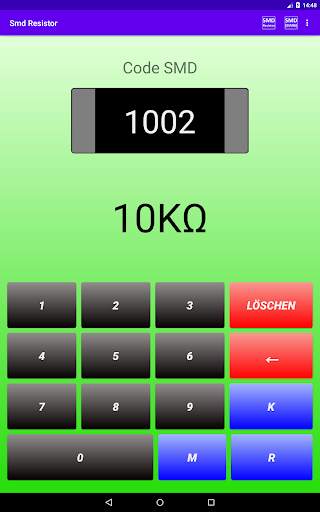 SMD Resistor Code screenshot 5