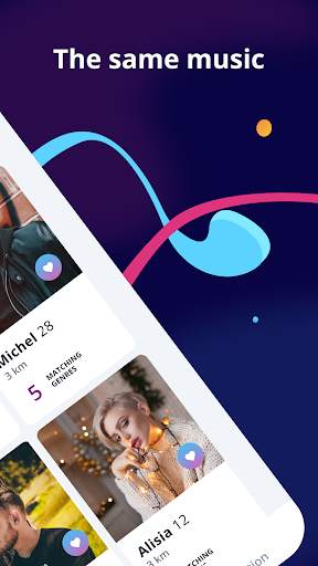 beat2beat: music dating app. Listen, match, chat. screenshot 5