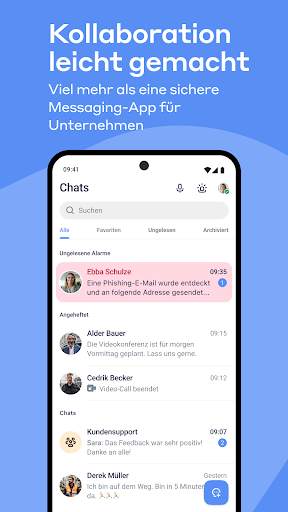 Teamwire - Business Messenger screenshot 1