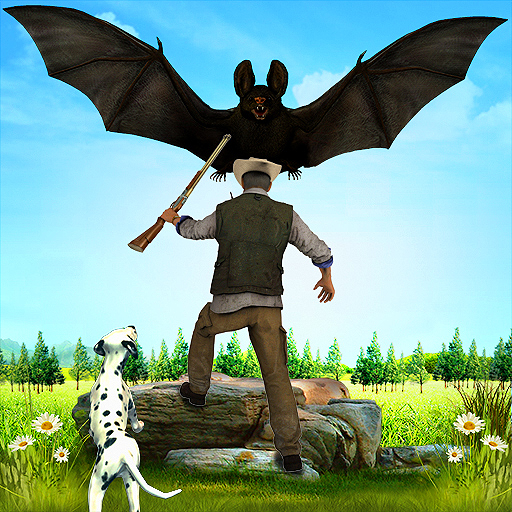Flying Bat Animal Hunting Game icon