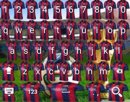 Barcelona Keyboard Themes screenshot 4