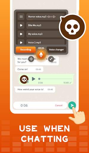 Voice Change Player screenshot 1