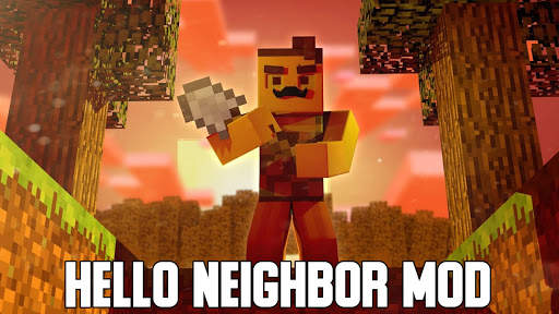Hello Mod Neighbor for Minecraft PE screenshot 2
