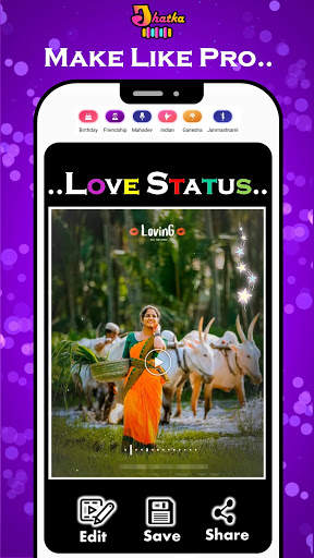 Jhatka : Status Video Maker App screenshot 4