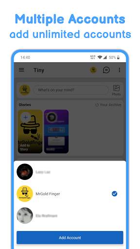 Tiny Social One - Tiny Chat screenshot 3