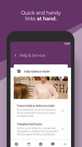 MyFontys screenshot 5