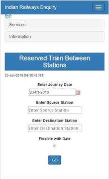 Indian Railway PNR Check and Seat Availability. screenshot 3