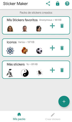 Crear Stickers para WhatsApp screenshot 1