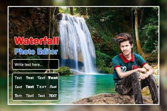 Waterfall Photo Editor screenshot 1