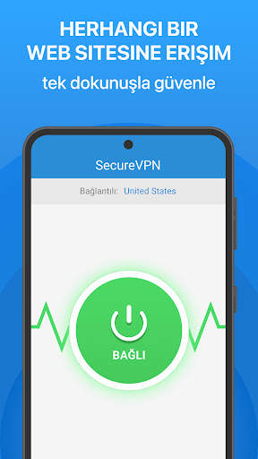 Secure VPN - Süper Hızlı Proxy screenshot 1