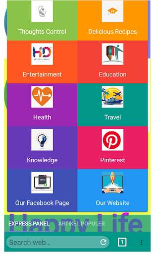 Vital Browsers screenshot 2