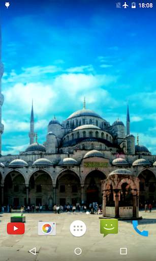 Blue Mosque Video Wallpaper screenshot 3
