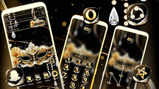 Carnival Mask Launcher Theme screenshot 3