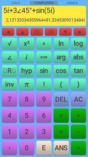 Calcolatrice Scientifica screenshot 1