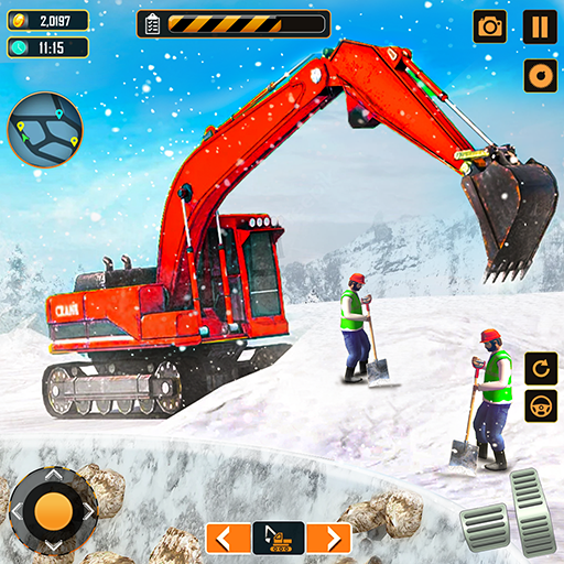 Snow Heavy Construction Game icon