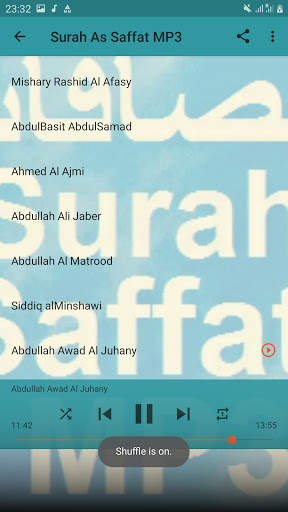 Surah As Saffat سورة الصافات OFFLINE screenshot 3