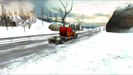 Snow Truck Car Racing screenshot 15
