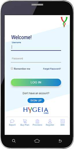 Hygeia Mobile screenshot 1