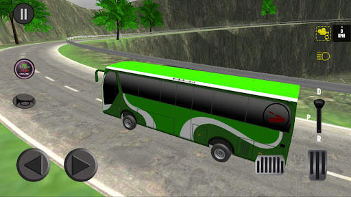 Mountain bus driving India3D screenshot 7
