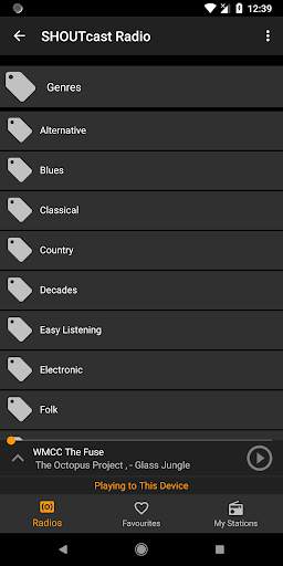 Raydio - Internet Radio Player screenshot 5