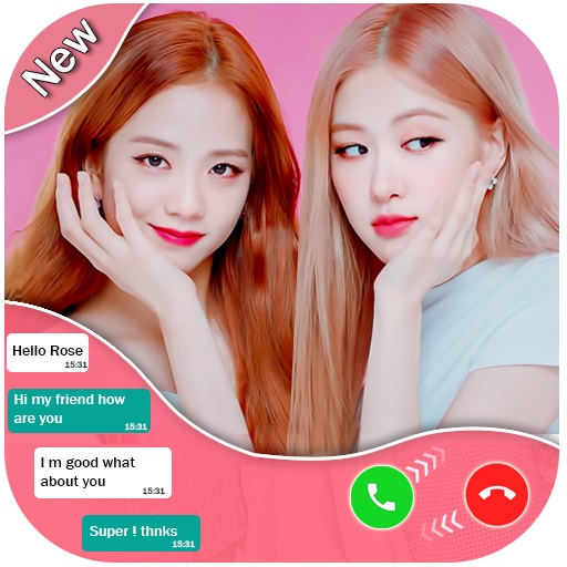 BlackPank Fake call - jennie live video icon