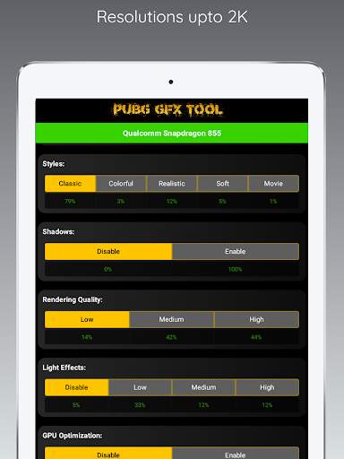 GFX Tool Ultimate for PUBG with Game Booster screenshot 7