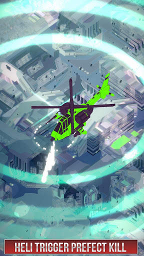 Gunship Airborne - Flying Helicopter Clash screenshot 1