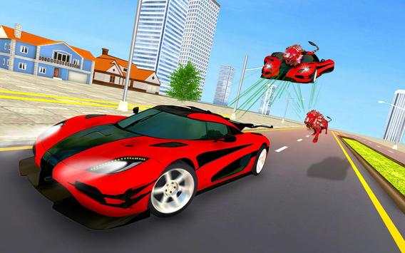 Lion Robot Transform Car War sim:Super Robot Games screenshot 6