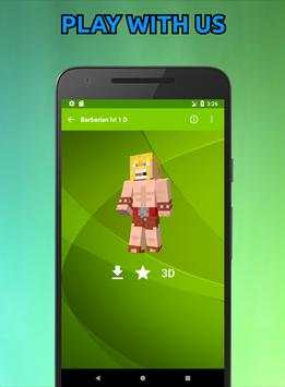 Le pelli di Clash of Clans per Minecraft PE 3D screenshot 8