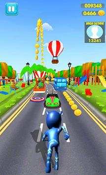 Pj Superhero Masks Runner Subway Bus Adventure screenshot 1