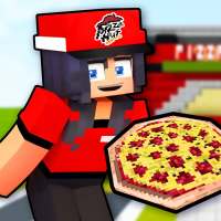 Pizzeria Fast Food Restaurant for Minecraft logo