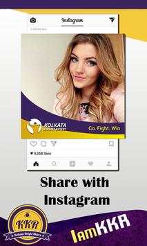 Support KKR IPL Dp Maker screenshot 9