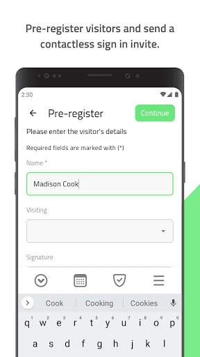 Sign In App Companion screenshot 4